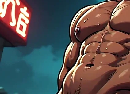 Gritty Big Dick Hunk Art
