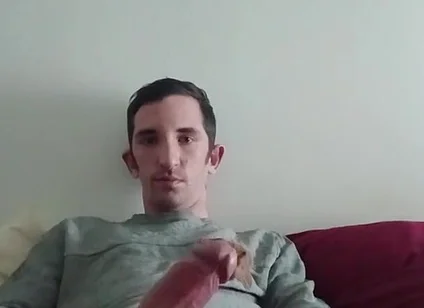 Handjob in Bed