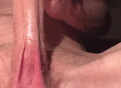Watch Daddy Play with That Leaky Cock