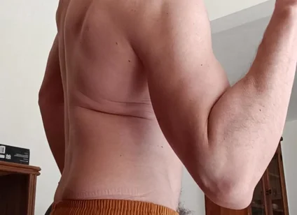 Handsome Stepdaddy Shows off Body, Cock, Ass