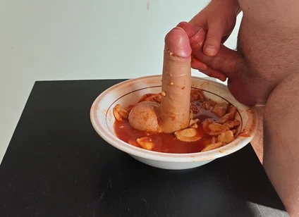 I Piss in My Dinner and I End up Cumming