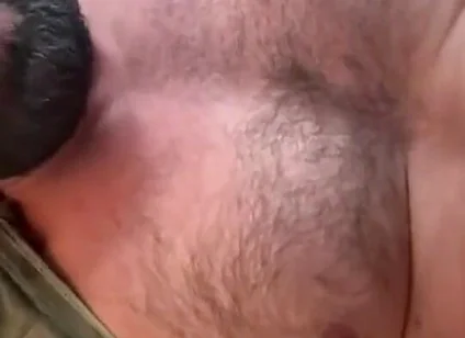 Military Muscle stepdaddy Jerks off