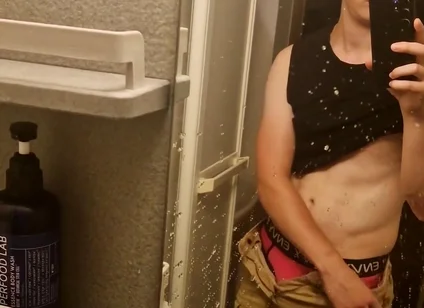 Little Video in the Bathroom