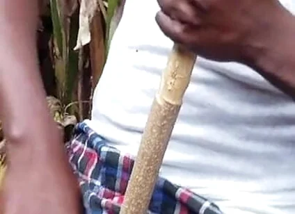 Cum with White Oil Is so Hard to See