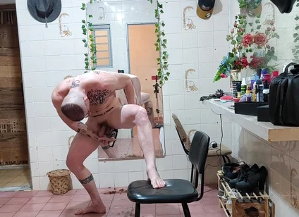 Waxing Anus and Penis