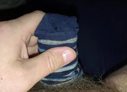 Sock Filled with Cum