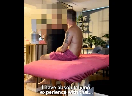 Straight Mature and Married Massage Therapist Seduced