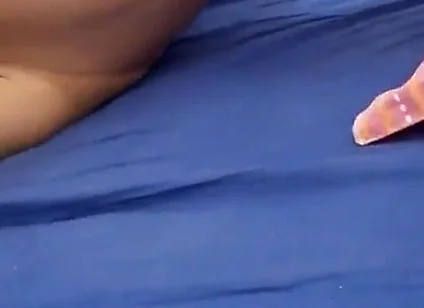 Cute Asian Twink Wanking on Bed, Showing His Nude Thin Body, Feet Sole, Ass Hole, Dry Humping, Cumming in Lubed Fleshlight