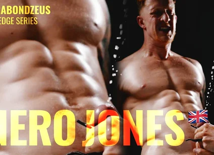 British Ginger Hunk Nero Jones Edged and Shoot Huge Load of Cum