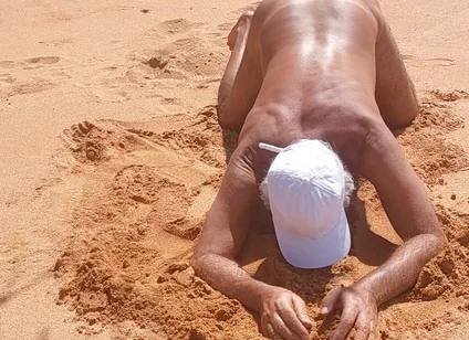 Ladysilva Naked on the Beach Come Fuck My Hot Tanned Ass
