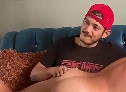 Young Man Gets Spanked and Gives Me His Hot Sperm!!