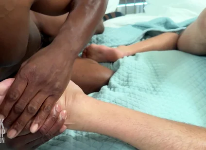 Huge Black Cock Is Ready to Breed This Hot White Hole