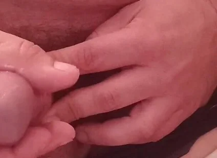 Hairy Guy Peeing in Toilet