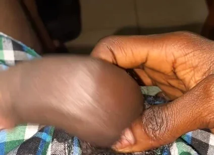 Jerking off My Dick After a Long Day at Work