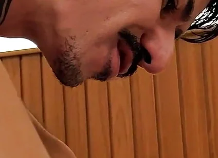 His Thick Cum Fell on Me and I Put It in My Mouth Because He Made Me Enjoy His Fat and Hairy Cock Deep Inside Me