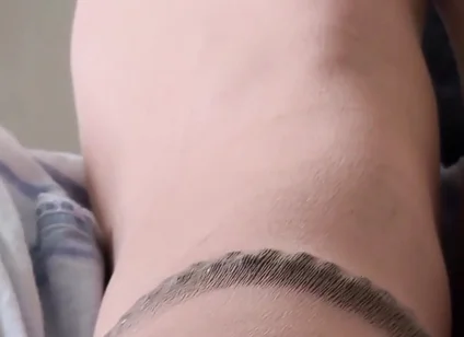 Sightseeing Flight of the Camera Over the Pantyhose