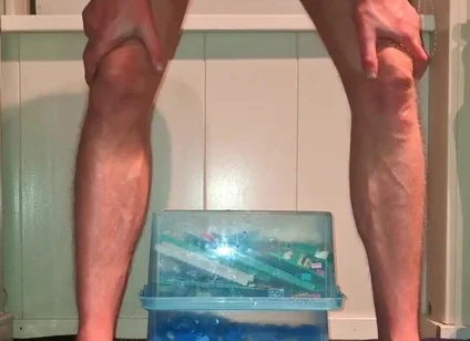 Hot Gay Twink Solo Hard Big Cock Rides Dildo Piss Orgasms