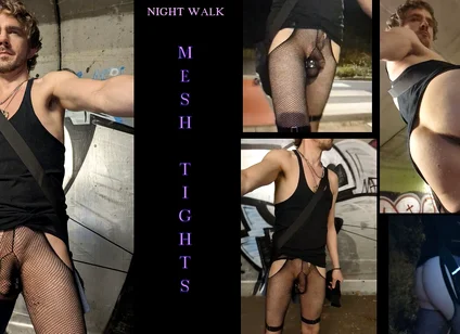 Mesh Tights - Night Walk