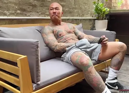 Ryuji Suzuki And Damian Dragon - Muscle Dilf Seduces To Destroy His Asshole