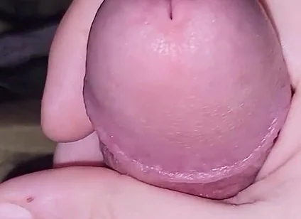 Making Myself Cum Hard Without Lube