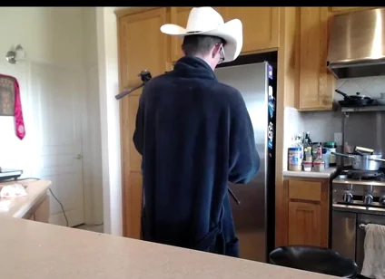 Making Prim Rib and Jacking off