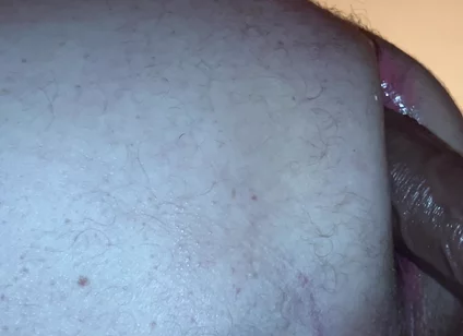 Deep Kiss for Grandpa with a Small Prolapse