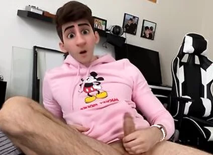 Cartoon Anime Boy Humps Pillow And Masturbates