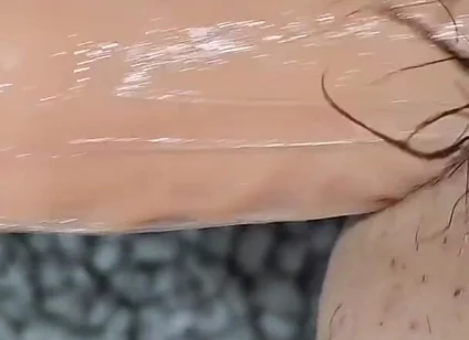 Fucking My Tight Ass with a Homemade Fucking Machine