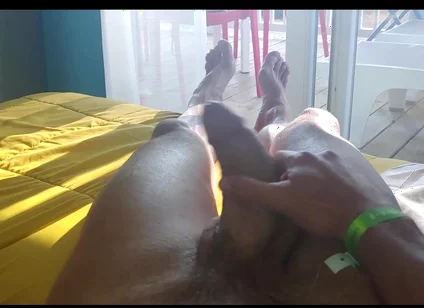 Boy jerking off