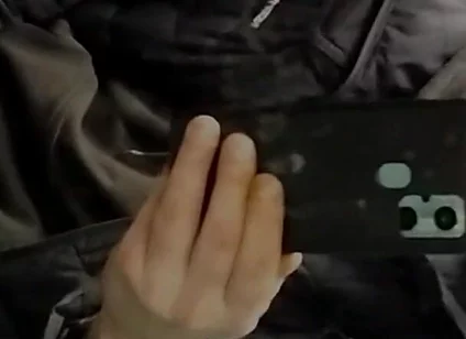 I Am Masturbate in Train Toilet in Winter
