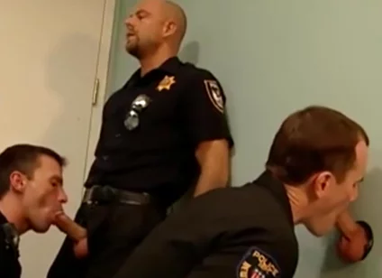 Cops Orgy German