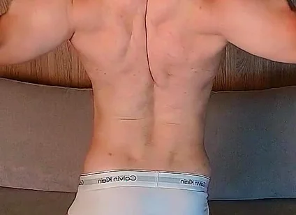 Flex. Showing off My Perfect Body