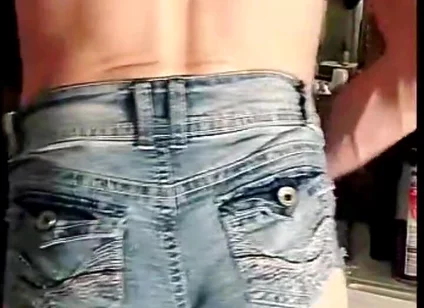 Cdmichell Wearing Crop Top & Booty Shorts with Cock Hanging Out of My Pocket K Hangin