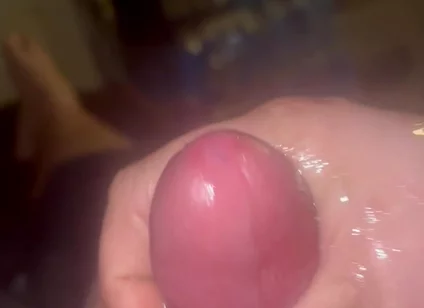Jacking off My Six Inch Cock