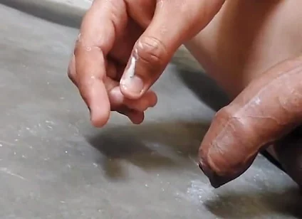 Playing Indian Bog with His Cumming