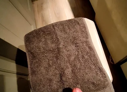 Small Penis Comes on Bar Stool in Condom