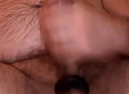 Spreading Legs, Geared Fat Dick, Cumshot
