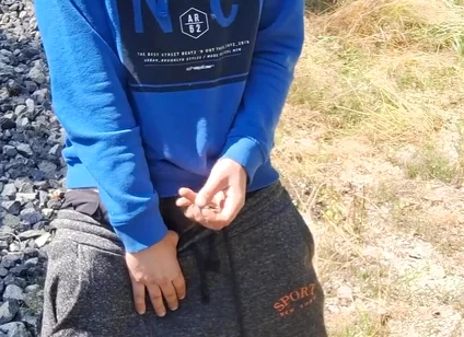 I Am Cumming on Railway Tracks