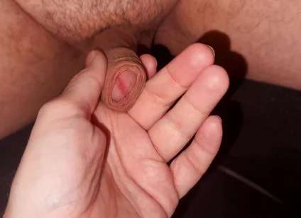 Play with a Friend's Uncut Cock