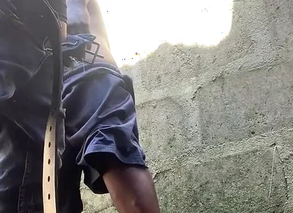 Smashing That Fat Ass in an Uncompletable Building as He Struggle with the Dick