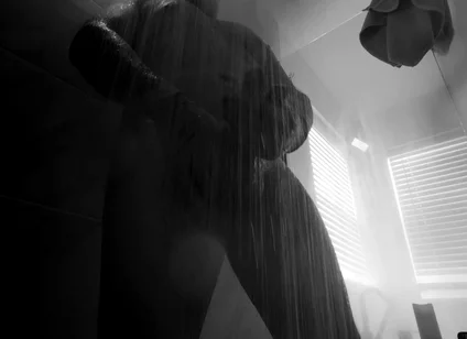 Straight Married Man Fucks Dildo in the Shower (part 1)