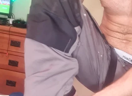 Watch Me Take My Work Uniform