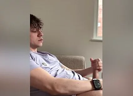 Lucas Twink Cumming In Tight Underwear