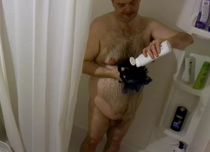 Stepdad Going to Take a Shower