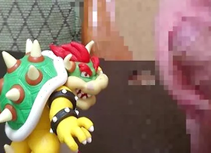 Bowser Figure Bukkake