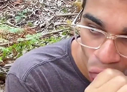 Giving It to a Stranger I Found in the Woods