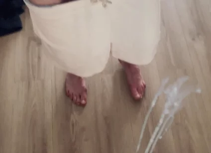 Cum on the Mirror