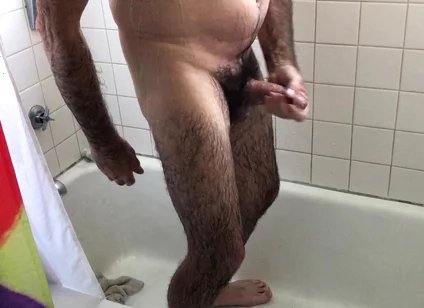 Hairy Mature Daddy Ohtrevor Big Wet Hard Cock.