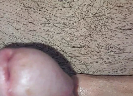 Close-up and Great Cumshot with My Saliva.