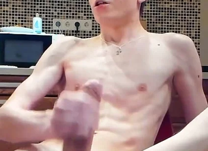 Cute Boy with BIG Cock